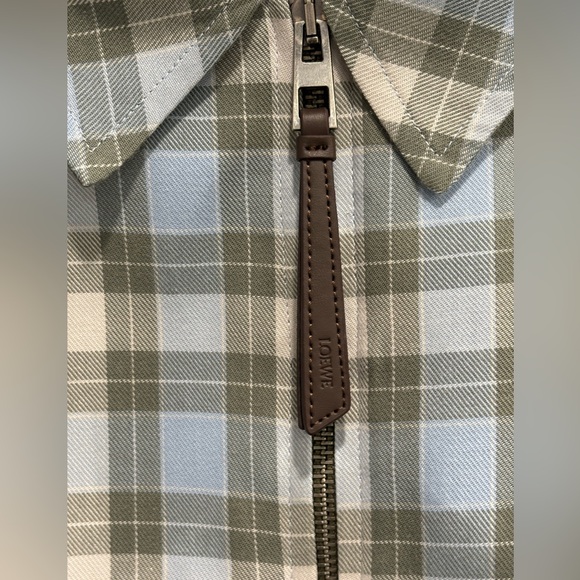 LOEWE Checked Draped Jacket — Like New | Authentic - Picture 10 of 13